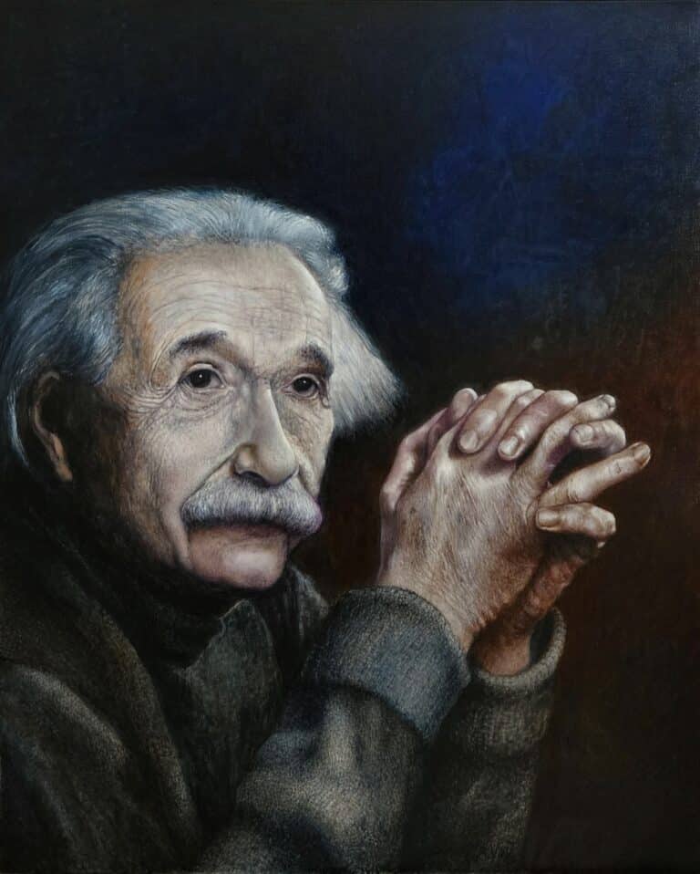 Daniel-OLIVIER-Albert-E-huile-et-ambre-sur-toile-81-x-65-cm