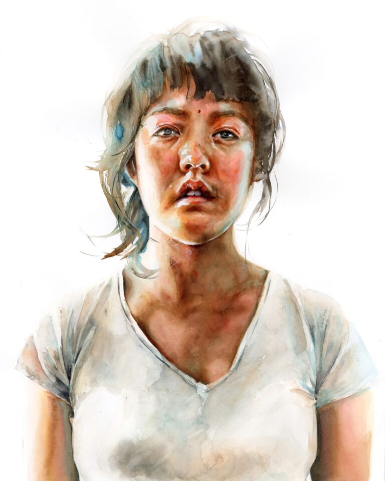 LorraineSimonds_PerplexedButNotDespairing_50x40cm